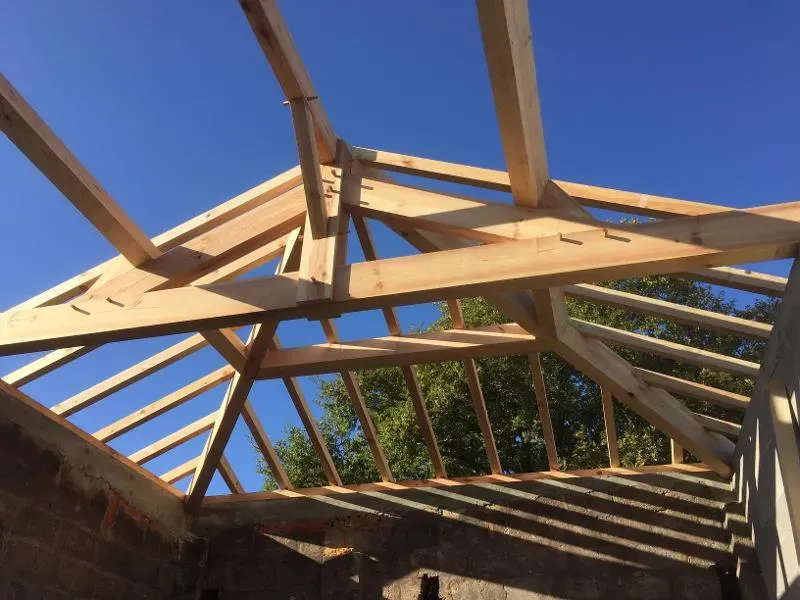 charpente à Montgaillard